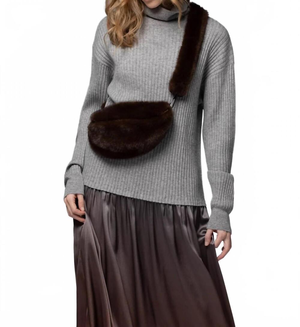 NEW MAX&MOI women's alouna bag in chocolate